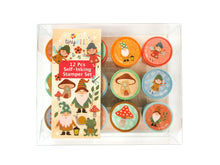 Load image into Gallery viewer, Garden Gnomes Fairies Stamp Kit