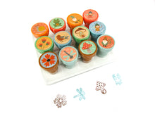 Load image into Gallery viewer, Garden Gnomes Fairies Stamp Kit