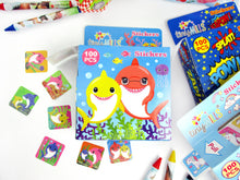 Load image into Gallery viewer, Shark Family Birthday Party Gift Boxes for Kids