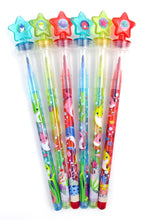 Load image into Gallery viewer, Shark Family Stackable Crayon with Stamper Topper