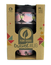 Load image into Gallery viewer, Eco-Friendly Reusable Plant Fiber Travel Mug with Cool Island Design