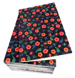 Black Floral - 36 Pack Assorted Greeting Cards for All Occasions - 6 Design