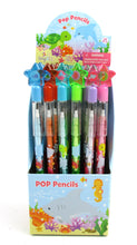 Load image into Gallery viewer, Sea Life Ocean Animals Multi Point Pencils