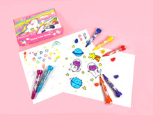 Load image into Gallery viewer, Unicorn Stamp Marker Set - Set of 10