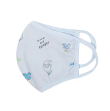 Load image into Gallery viewer, Organic Cotton Blue Toddler Face Masks