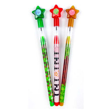 Load image into Gallery viewer, Pixels Mine Crafter Themed Multi Point Pencils