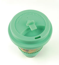 Load image into Gallery viewer, Eco-Friendly Reusable Plant Fiber Travel Mug with Llama Alpaca Design