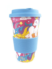 Load image into Gallery viewer, Eco-Friendly Reusable Plant Fiber Travel Mug with Unicorn Design