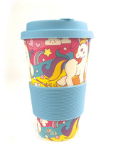 Load image into Gallery viewer, Eco-Friendly Reusable Plant Fiber Travel Mug with Unicorn Design