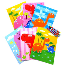 Load image into Gallery viewer, Dinosaurs Coloring Books - Set of 6 or 12