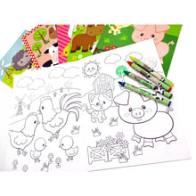 Load image into Gallery viewer, Farm Animals Coloring Books - Set of 6 or 12