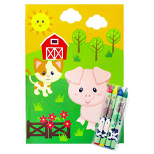 Load image into Gallery viewer, Farm Animals Coloring Books - Set of 6 or 12