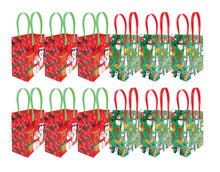 Load image into Gallery viewer, Christmas Party Favor Treat Bags - 12 Bags