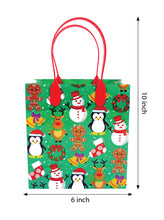 Load image into Gallery viewer, Christmas Party Favor Treat Bags - 12 Bags