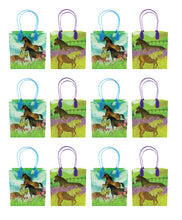 Load image into Gallery viewer, Horse and Pony Themed Party Favor Treat Bags - Set of 6 or 12