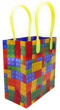 Load image into Gallery viewer, Building Blocks Brick Party Favor Bags Treat - Set of 6 or 12