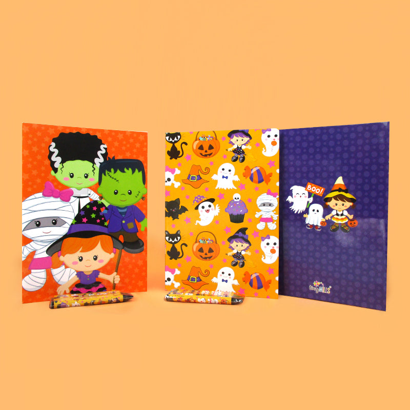 Halloween Coloring Books with Crayons Party Favors - Set of 6 or 12 – Tiny  Mills®