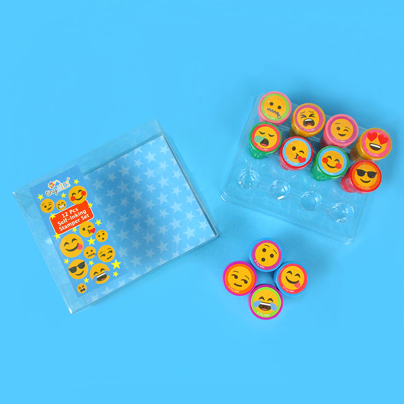 Emoji Rubber Stamp Kit