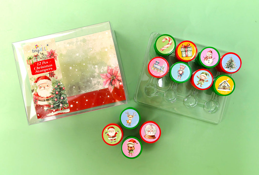 Vintage Rustic Christmas Stamp Kit