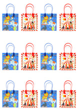 Load image into Gallery viewer, Circus Party Favor Treat Bags - Set of 6 or 12
