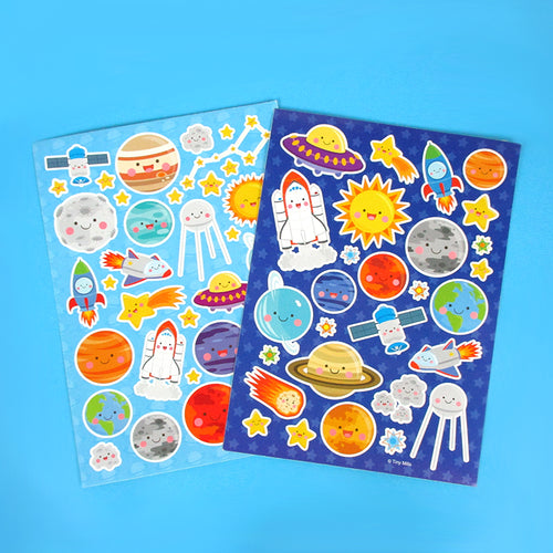 Outer Space Stickers