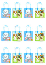 Load image into Gallery viewer, Dogs Party Favor Treat Bags - Set of 6 or 12