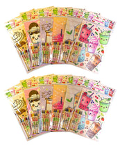 Load image into Gallery viewer, Boba Coloring Books with Crayons Party Favors - Set of 6 or 12