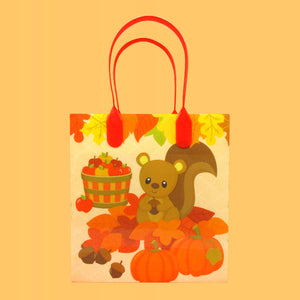 Autumn Harvest Party Favor Treat Bags - Set of 6 or 12