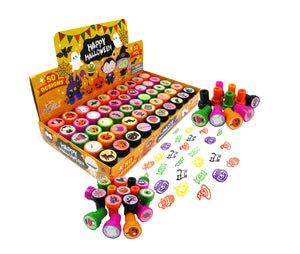50 Pc New Spooky Halloween Assorted Designs Stampers