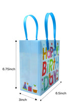 Load image into Gallery viewer, Happy Birthday Party Favor Treat Bags - Set of 6 or 12