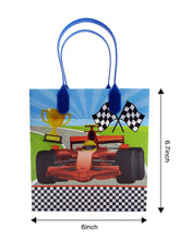 Load image into Gallery viewer, Race Car Party Favor Treat Bags - Set of 6 or 12