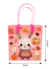 Load image into Gallery viewer, Autumn Cozy Animal Party Favor Treat Bags - Set of 6 or 12