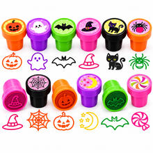 Load image into Gallery viewer, 50 Pc New Spooky Halloween Assorted Designs Stampers