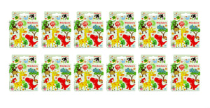 Animal Stickers 100 Stickers/Dispenser, Pack of 1, 6 or 12 Dispensers