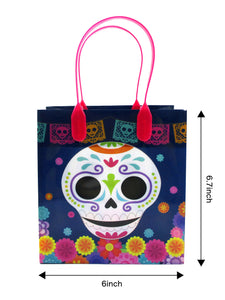 Day of the Dead Party Favor Treat Bags - Set of 6 or 12
