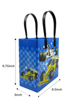 Load image into Gallery viewer, Race Car Party Favor Treat Bags - Set of 6 or 12