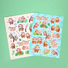 Load image into Gallery viewer, Sloth Stickers