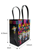 Load image into Gallery viewer, Day of the Dead Party Favor Treat Bags - Set of 6 or 12
