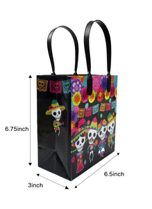 Day of the Dead Party Favor Treat Bags - Set of 6 or 12