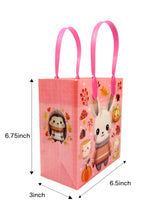 Load image into Gallery viewer, Autumn Cozy Animal Party Favor Treat Bags - Set of 6 or 12