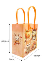 Load image into Gallery viewer, Autumn Cozy Animal Party Favor Treat Bags - Set of 6 or 12