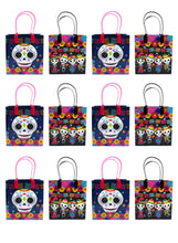 Load image into Gallery viewer, Day of the Dead Party Favor Treat Bags - Set of 6 or 12
