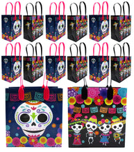 Load image into Gallery viewer, Day of the Dead Party Favor Treat Bags - Set of 6 or 12