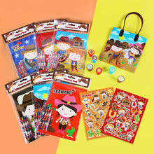 Load image into Gallery viewer, Western Cowboy Cowgirl Party Favor Bundle for 12 Kids