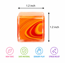 Load image into Gallery viewer, Squishy Cube Sensory Fidget Toys – 4 Pc Set or 24 Pc Display Box