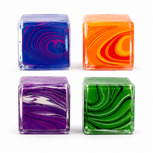 Load image into Gallery viewer, Squishy Cube Sensory Fidget Toys – 4 Pc Set or 24 Pc Display Box