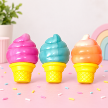 Load image into Gallery viewer, Ice Cream Cone Squishy Sensory Fidget Toys – Individually Boxed – Set of 3, 6 or 12