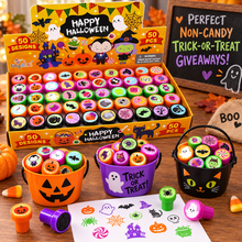 Load image into Gallery viewer, 50 Pc New Spooky Halloween Assorted Designs Stampers