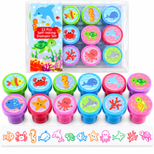 Load image into Gallery viewer, Sealife Stamp Kit for Kids - 12 Pcs