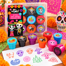 Load image into Gallery viewer, Day of the Dead Stamp Kit